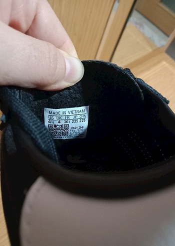 Siyah Adidas Kadın Spor Ayakkabı Velcro - Görsel 2