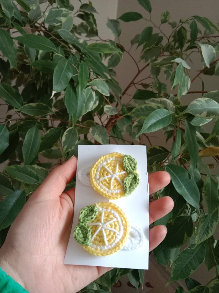 Renkli Boncuk İşlemeli Çocuk Toka Seti - Görsel 2