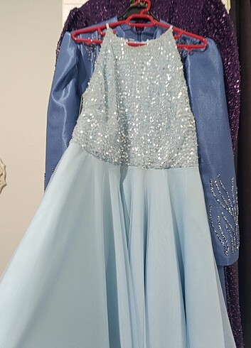 Pul payetli çok şık mini elbise - Görsel 3