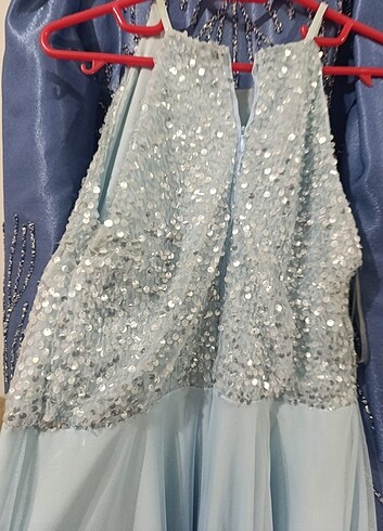 Pul payetli çok şık mini elbise - Görsel 7