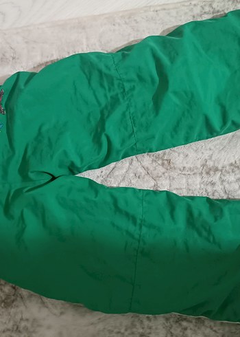 Fermuarlı Yeşil Erkek Çocuk Pantolonu