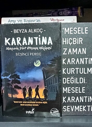 Karantina Beşinci Perde - Beyza Alkoç (Ciltli) (İndigo Yayınları
