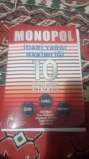 Monopol idari yargı hakimliği 