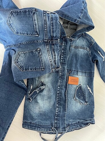 8 Yaş Beden Jean takım