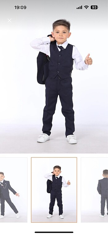 Çocuk takım elbise - Görsel 2