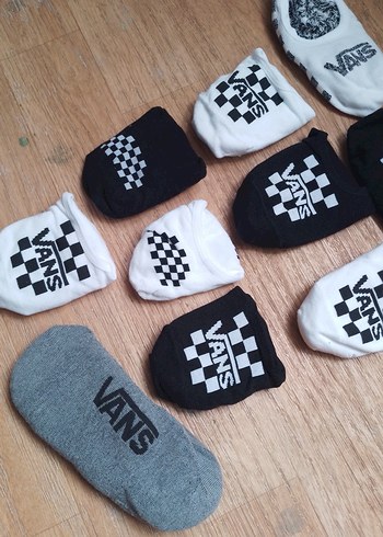 Vans Desenli babet Çorap Seti - Görsel 2