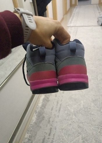 Kız Çocuk Gri adidas goretex bot - Görsel 4