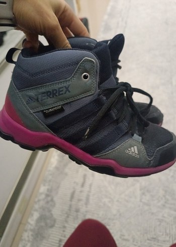 Kız Çocuk Gri adidas goretex bot - Görsel 2