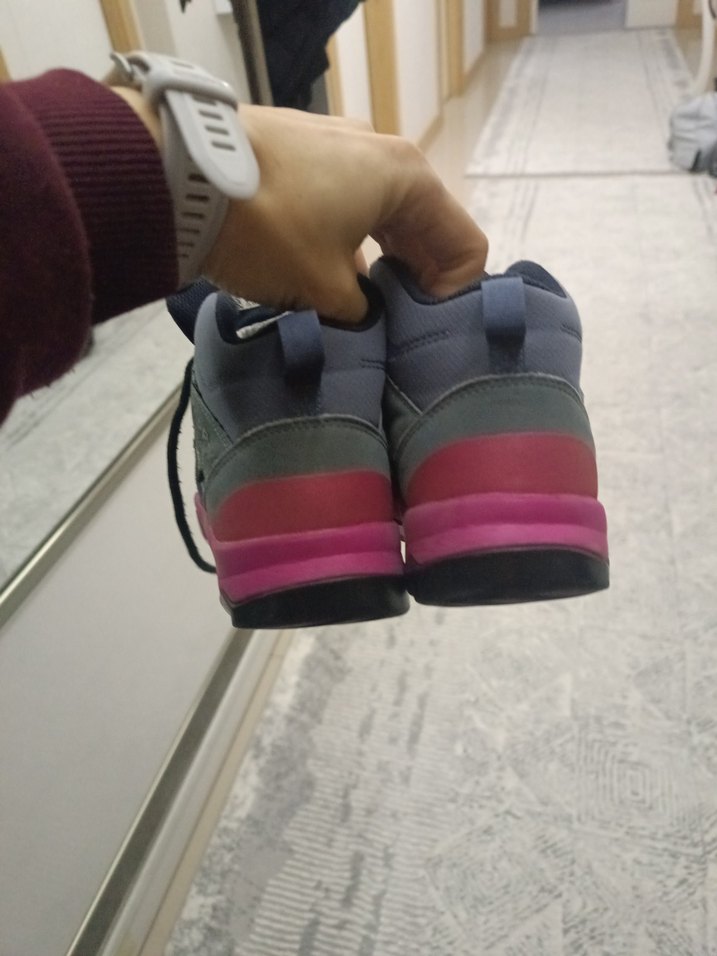 Kız Çocuk Gri adidas goretex bot - Görsel 4