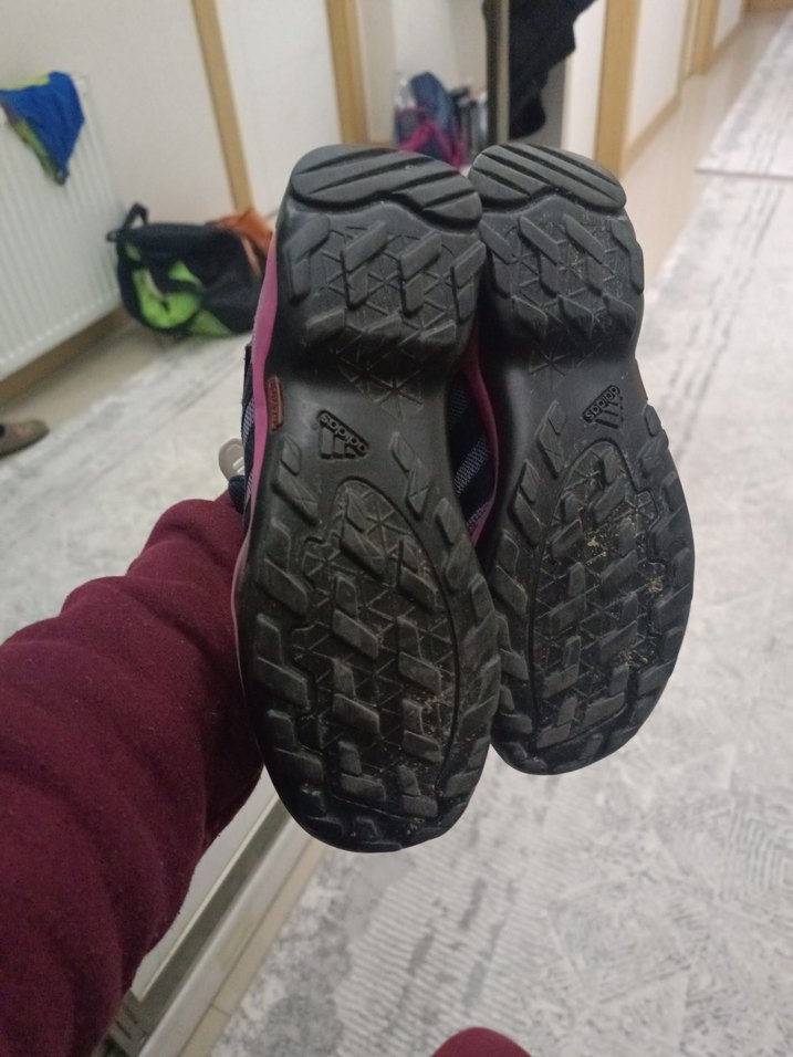 Kız Çocuk Gri adidas goretex bot - Görsel 5