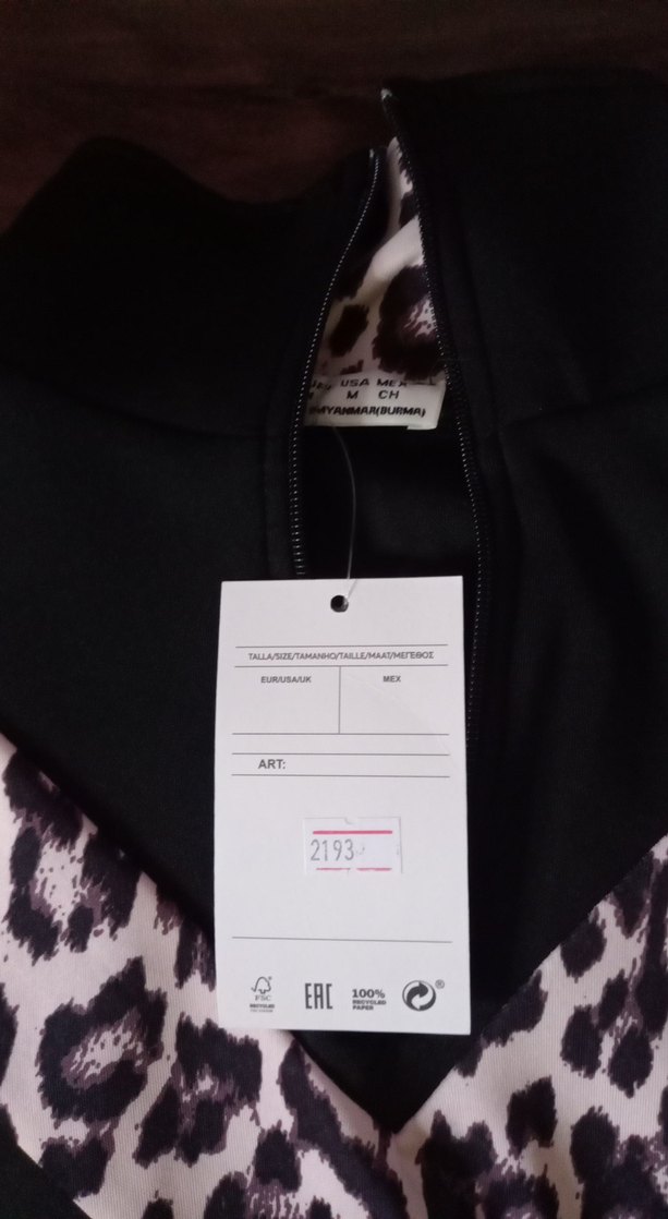 Leopar Desenli Siyah kadın eşofman takımı - Görsel 2