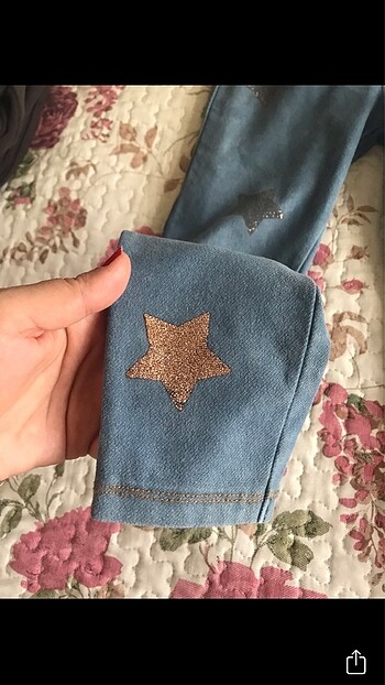6 Yaş Beden mavi Renk Lcw Waikiki tayt