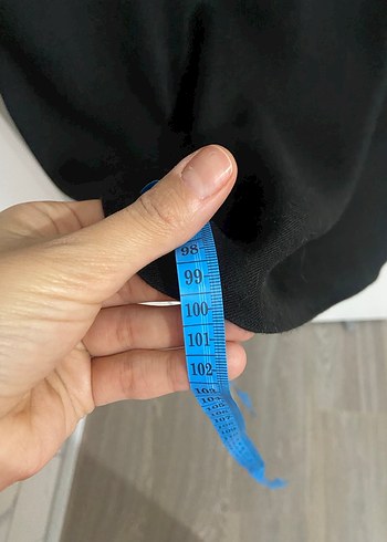 Düğmeli Siyah Midi Kadın Elbise - Görsel 4