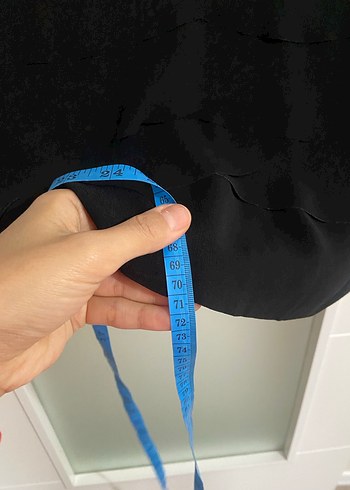 Siyah Pilili Midi Kalem Etek - Görsel 6