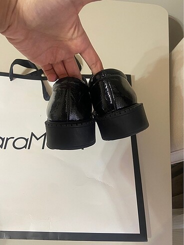 40 Beden siyah Renk Elle loafer