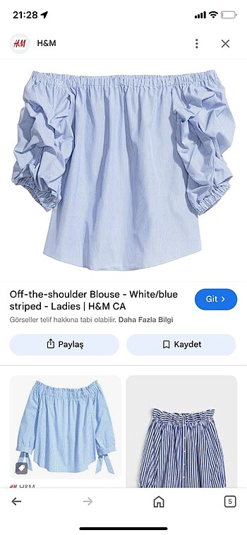 H&M bluz