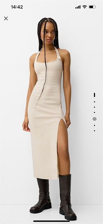 Bershka Elbise