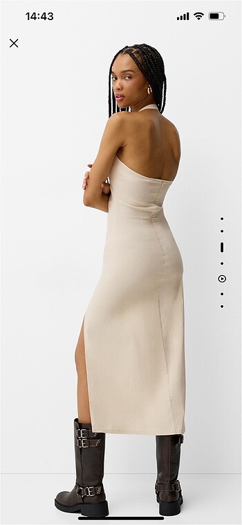 xs Beden Bershka Elbise