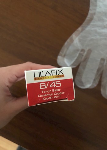Lilafix 8/45 tarçın bakır saç boyası - Görsel 2