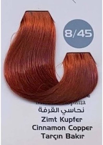 Lilafix 8/45 tarçın bakır saç boyası - Görsel 6
