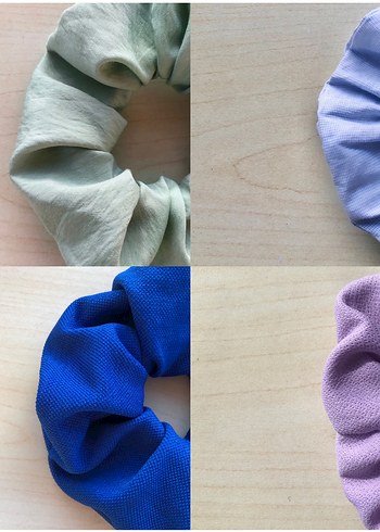 Renkli lastikli Saç Tokaları - Görsel 2