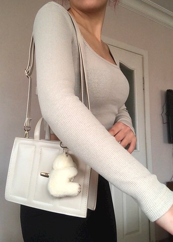 Kare yaka fitilli body kazak - Görsel 4