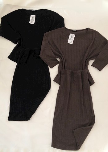 Fitilli triko kazak etek takım - Görsel 2