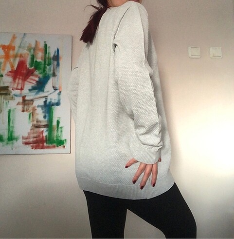 H&M Bisiklet yaka kazak