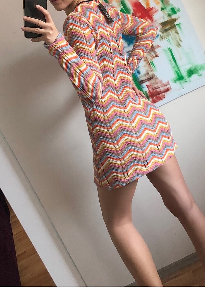 Ajurlu plaj elbisesi - Görsel 4