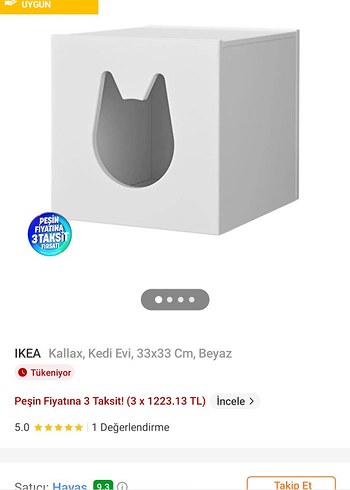 ikea kallax kedi evi - Görsel 2