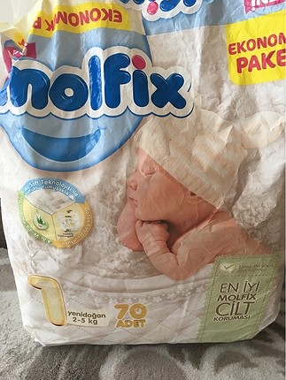 Molfix bebek bezi ve zen maskara