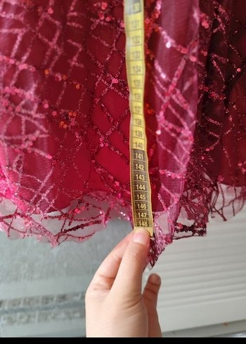 pullu abiye 46 beden - Görsel 4