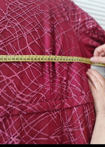 pullu abiye 46 beden - Görsel 5