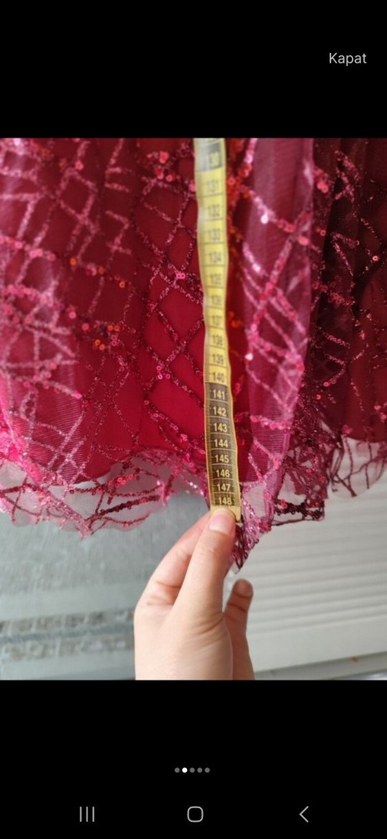 pullu abiye 46 beden - Görsel 4