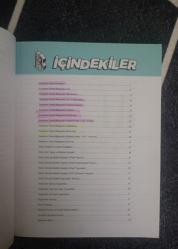 2021 Benim Hocam TYT Biyoloji Soru Bankası - Görsel 2