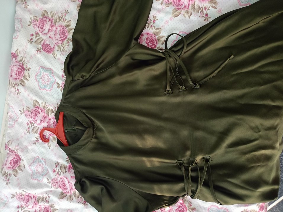 belden sıkmalı tesettür abiye - Görsel 4