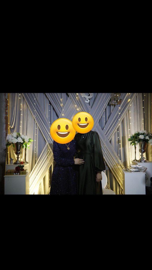 belden sıkmalı tesettür abiye - Görsel 2