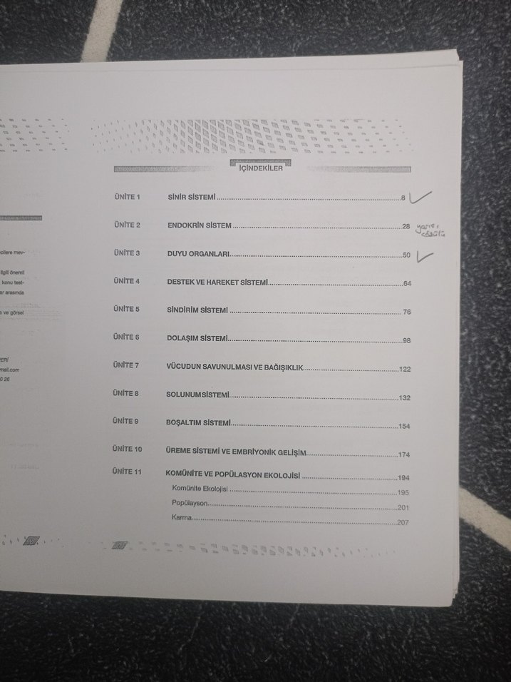 AYT Biyoloji Soru Kitabı - Görsel 2