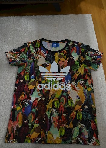 s Beden çeşitli Renk Renkli Bohem Adidas Tişört