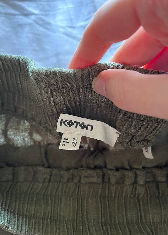 Keten Pantolon - Görsel 2