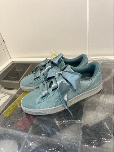 40 Beden turkuaz Renk Puma Suede