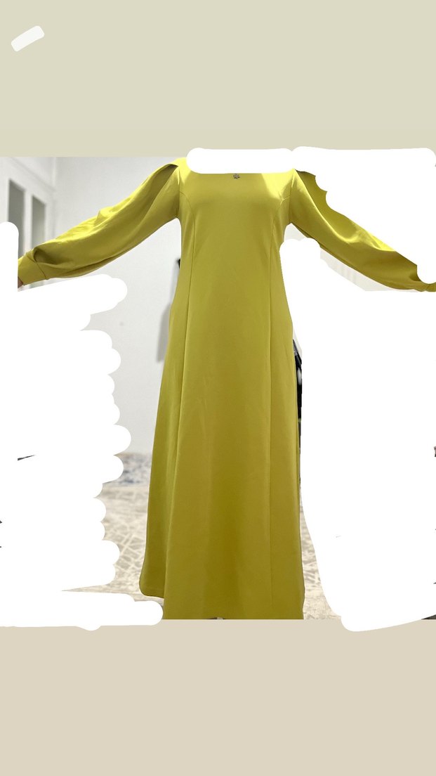 yağ yeşili scuba elbise - Görsel 3