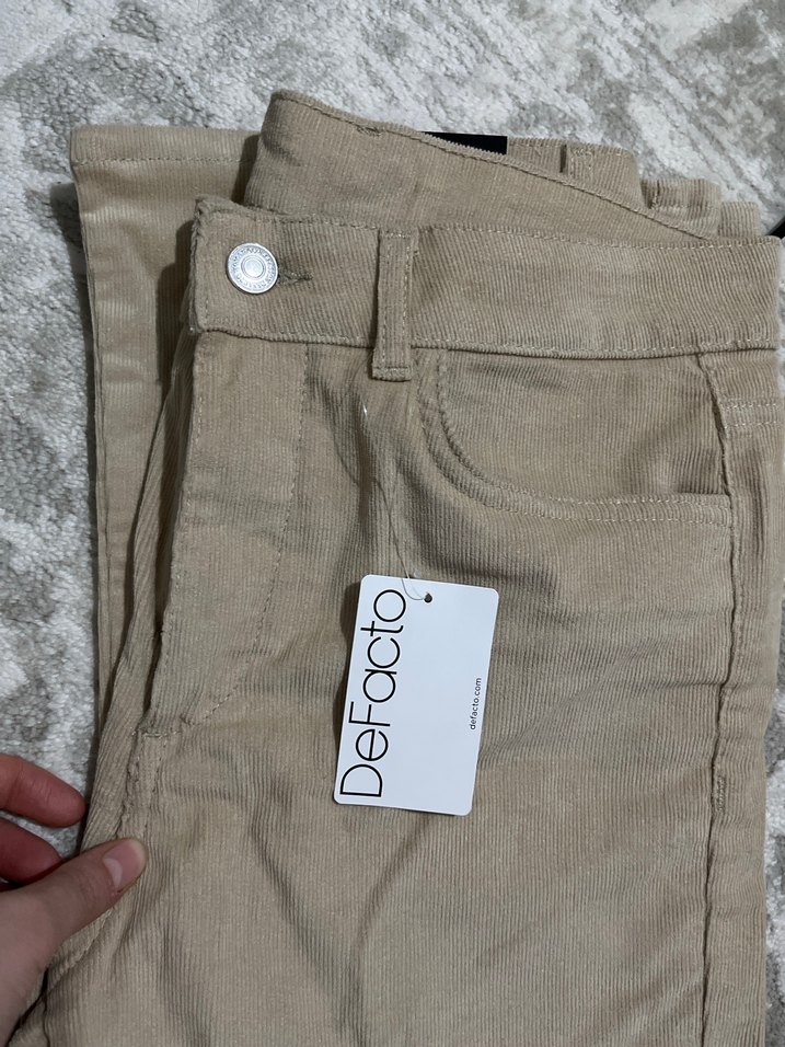 Defacto kadife jean - Görsel 2