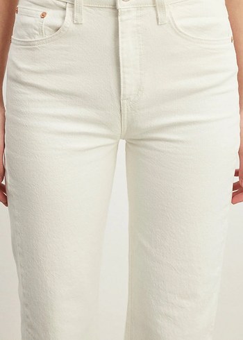 Mavi victoria krem jean - Görsel 2