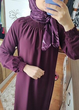Robalı elbise