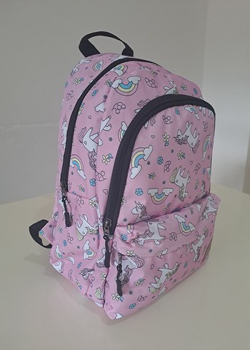 Beden Renkli Pembe Çocuk Sırt Çantası