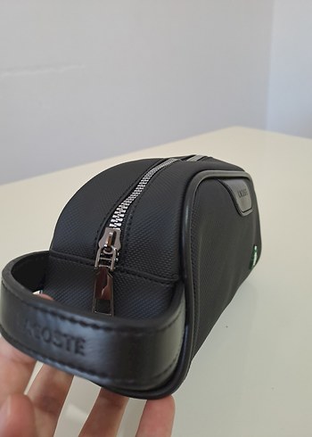 Siyah Lacoste cüzdan, el Çantası - Görsel 4