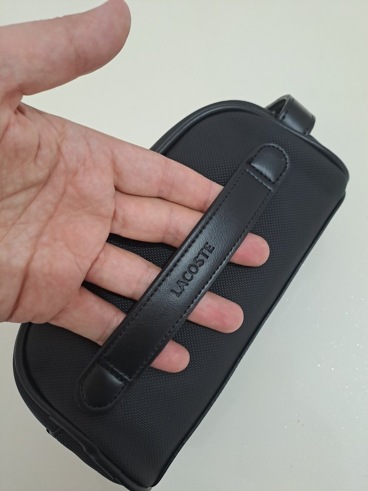 Siyah Lacoste cüzdan, el Çantası - Görsel 2