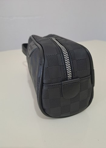 Siyah Kareli cüzdan el Çantası - Görsel 3