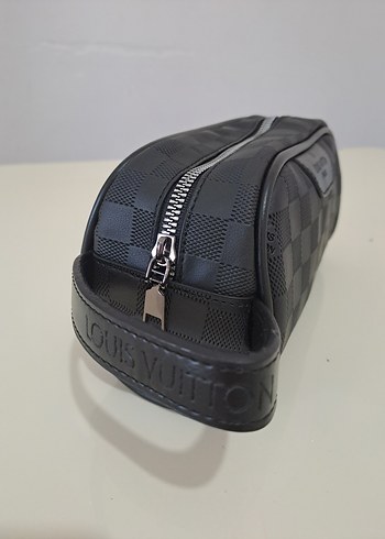 Siyah Kareli cüzdan el Çantası - Görsel 4